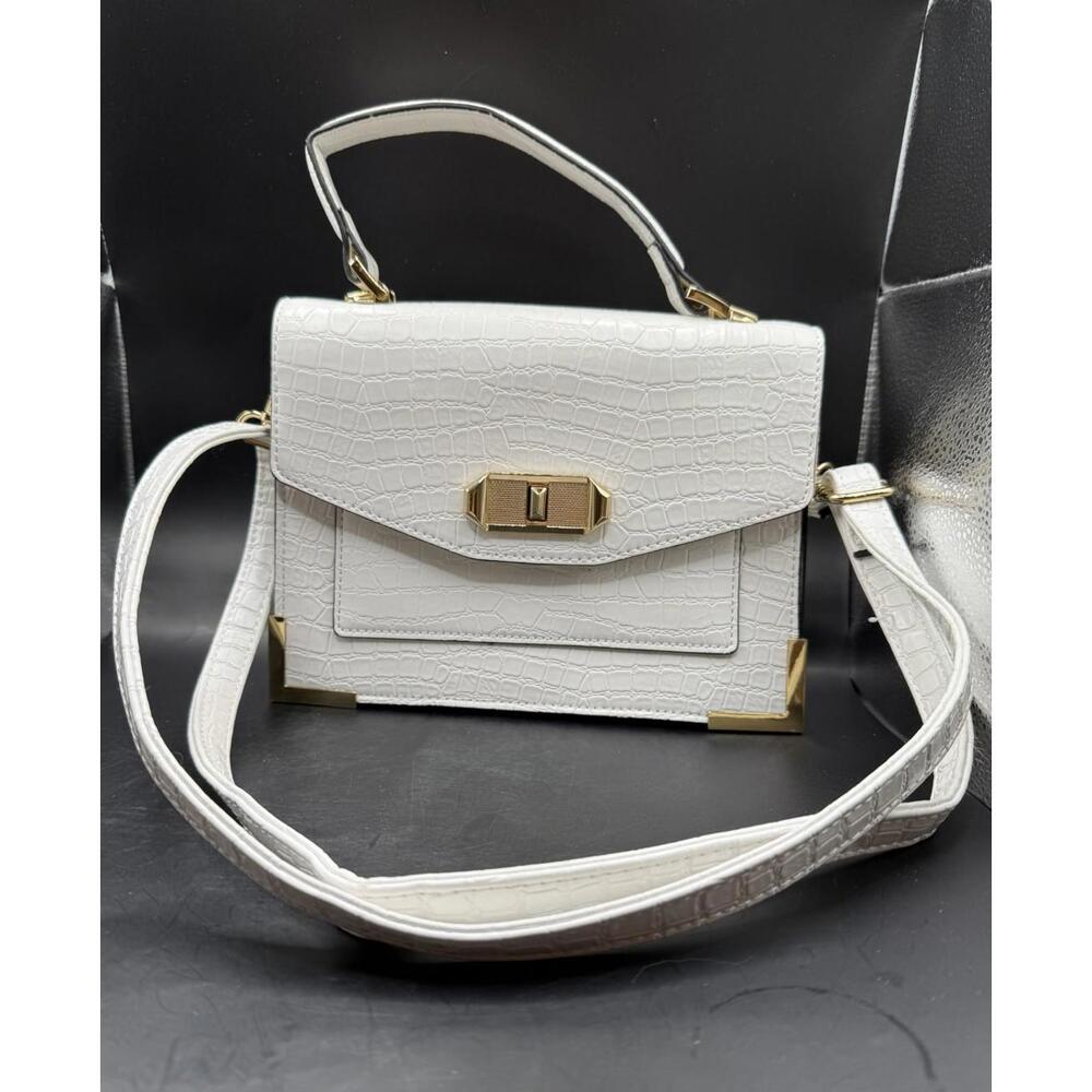Aldo Handbag, White, Handle plus Shoulder Strap, Immaculate, Purse, Bag